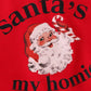 Children's Christmas Santa 's My Homie Graphic Sweatshirt - Farnelli