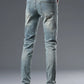 Men's Distressed Slim Fit Jeans - Farnelli