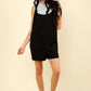 VERY J Tie Shoulder Front Pocket Romper - Farnelli