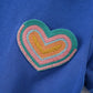 Children's Heart Round Neck Tee and Shorts Set - Farnelli