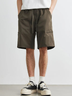 Men's Drawstring Cargo Shorts - Farnelli