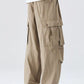 Men's Drawstring Wide Leg Cargo Pants - Farnelli