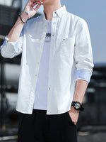 Men's Plus Size Button-Down Casual Shirt - Farnelli