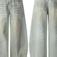 Men's Vintage Washed Wide Leg Jeans - Farnelli