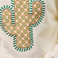 BiBi Cactus Embroidered Fleece Sweatshirt - Farnelli