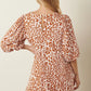 Mittoshop Animal Print Puff Sleeve Mini Dress - Farnelli