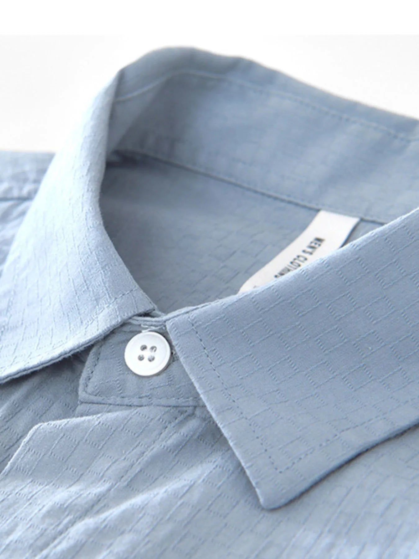 Men's Button Up Short Sleeve Shirt - Farnelli