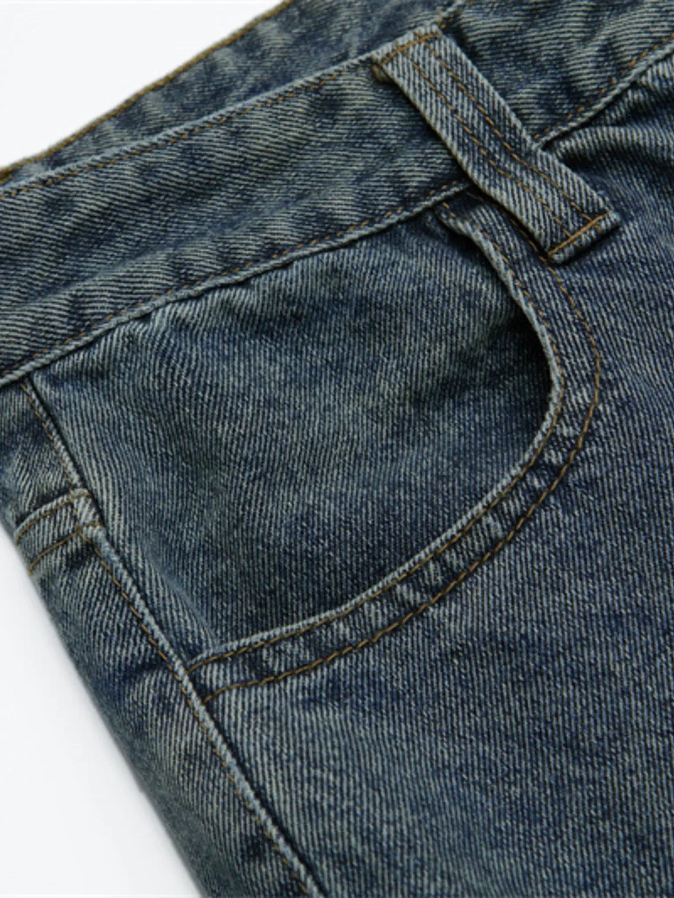 Men's Wide Leg Cargo Jeans - Farnelli