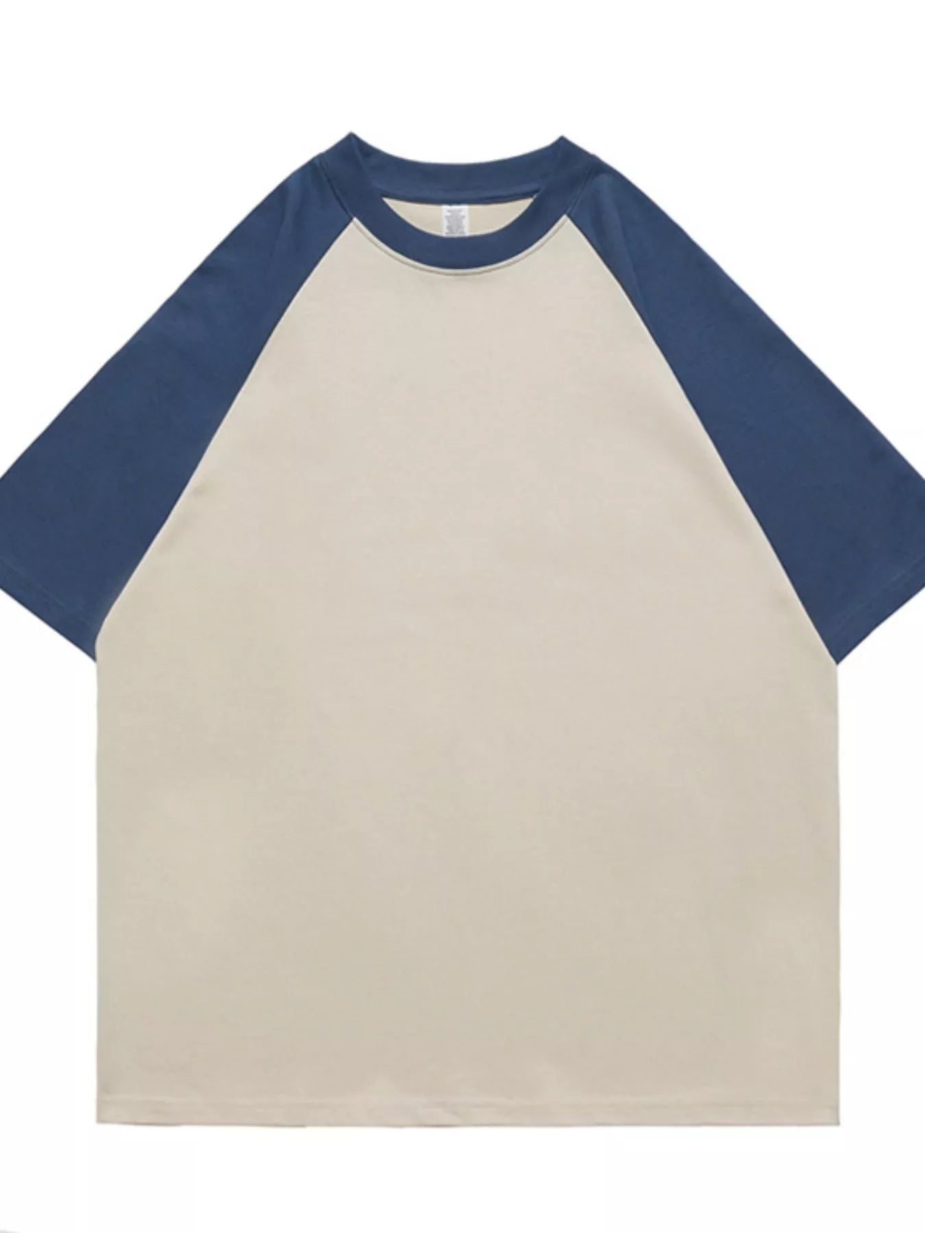 Men's Contrast Round Neck Half Sleeve T-Shirt - Farnelli