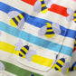 Children's Striped Bee Print Casual Dress - Farnelli