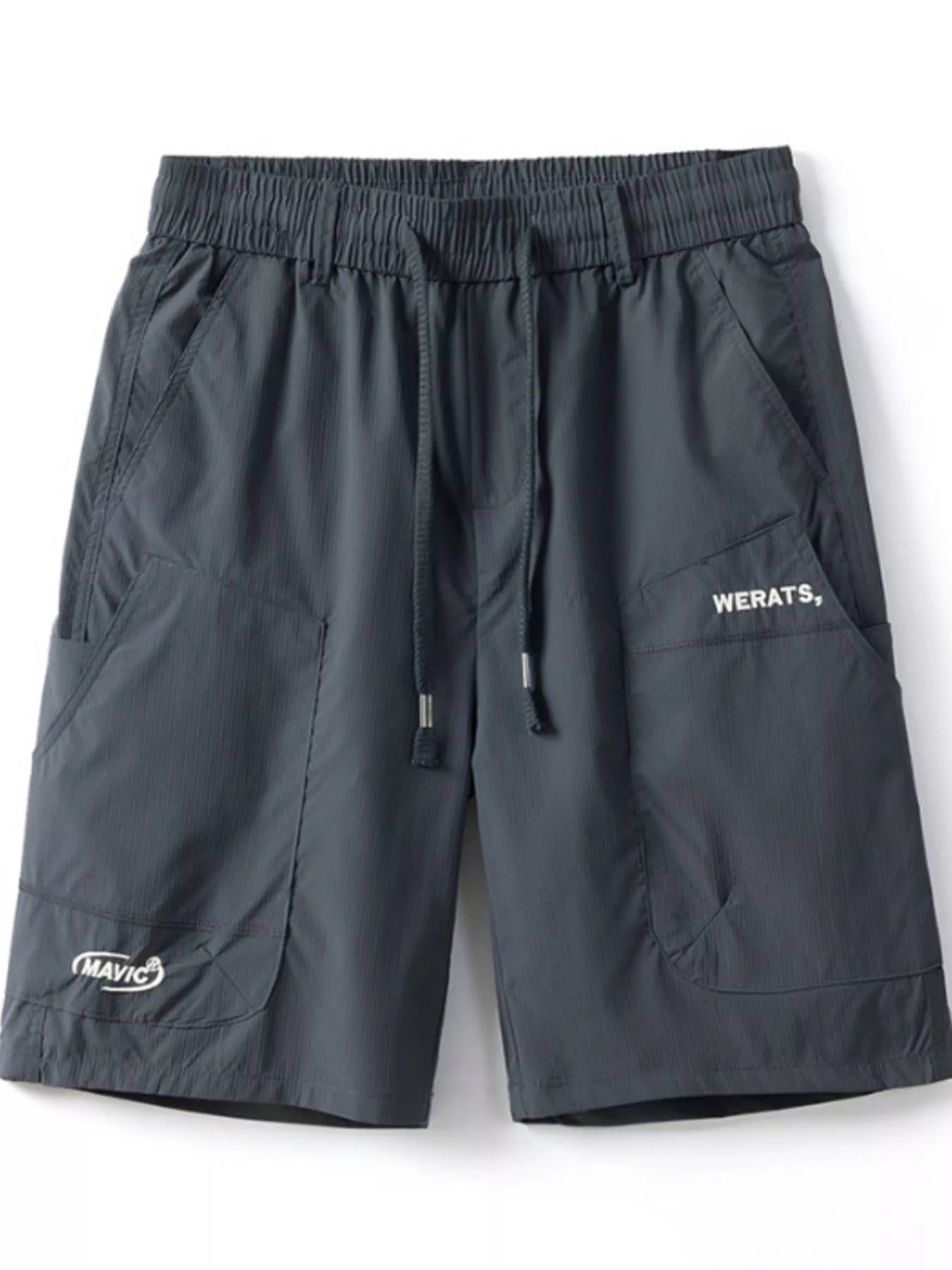 Men's Plus Size Drawstring Cargo Shorts - Farnelli