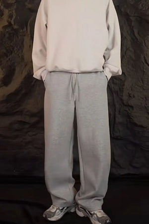 Men's Drawstring Straight-Leg Sweatpants - Farnelli