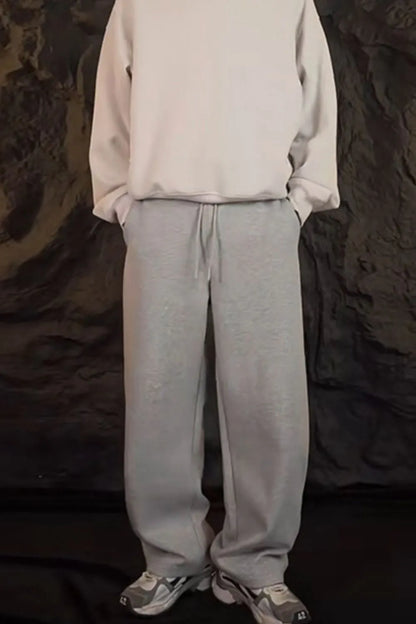 Men's Drawstring Straight-Leg Sweatpants - Farnelli