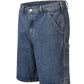 Men's Washed Denim Bermuda Shorts - Farnelli