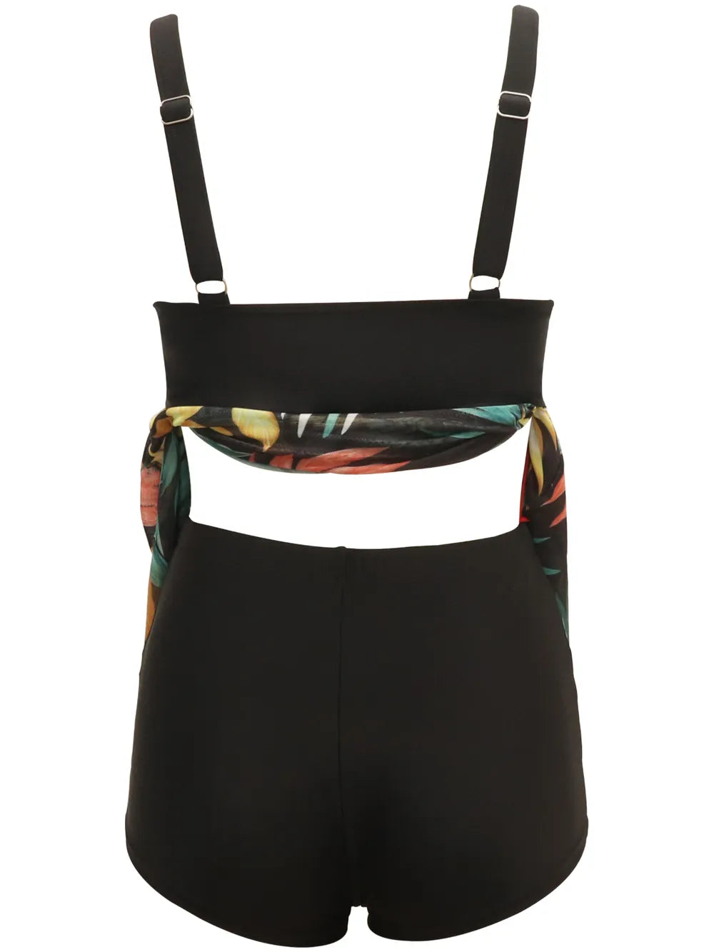 Printed Wide Strap Two-Piece Swim Set - Farnelli