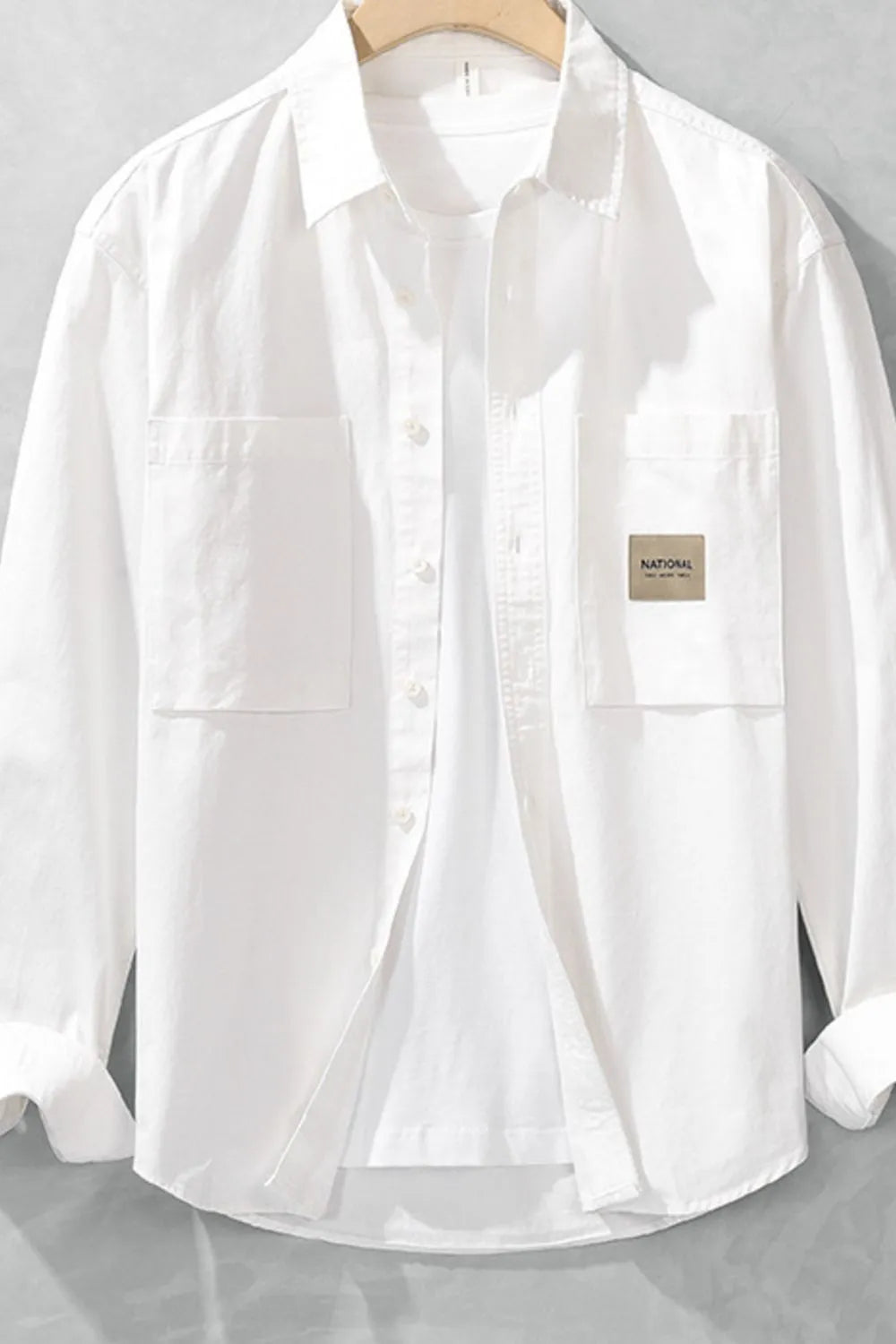 Men's Long Sleeve Button-Up Shirt - Farnelli