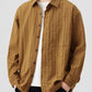Men's Plus Size Button Up Long Sleeve Shirt - Farnelli