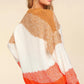 Haptics Color Block Long Sleeve Sweater - Farnelli