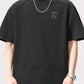 Men's Plus Size Vintage Washed Number 17 Oversized T-Shirt - Farnelli