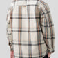 Men's Plus Size Plaid Button Up Long Sleeve Shirt - Farnelli