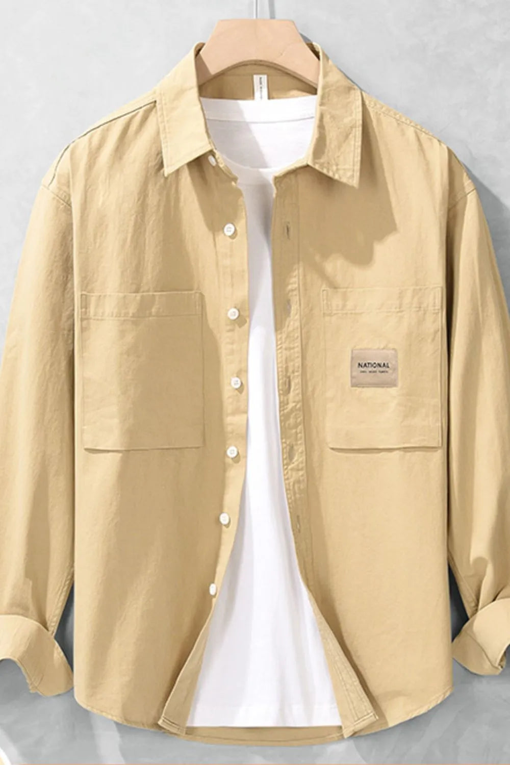 Men's Long Sleeve Button-Up Shirt - Farnelli
