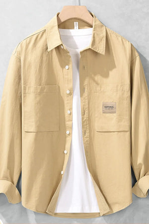 Men's Long Sleeve Button-Up Shirt - Farnelli