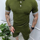 Men's Short Sleeve Polo and Shorts Set - Farnelli