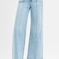 RISEN Full Size High Waist Wide Leg Pintuck Detailed Plus Size - Farnelli