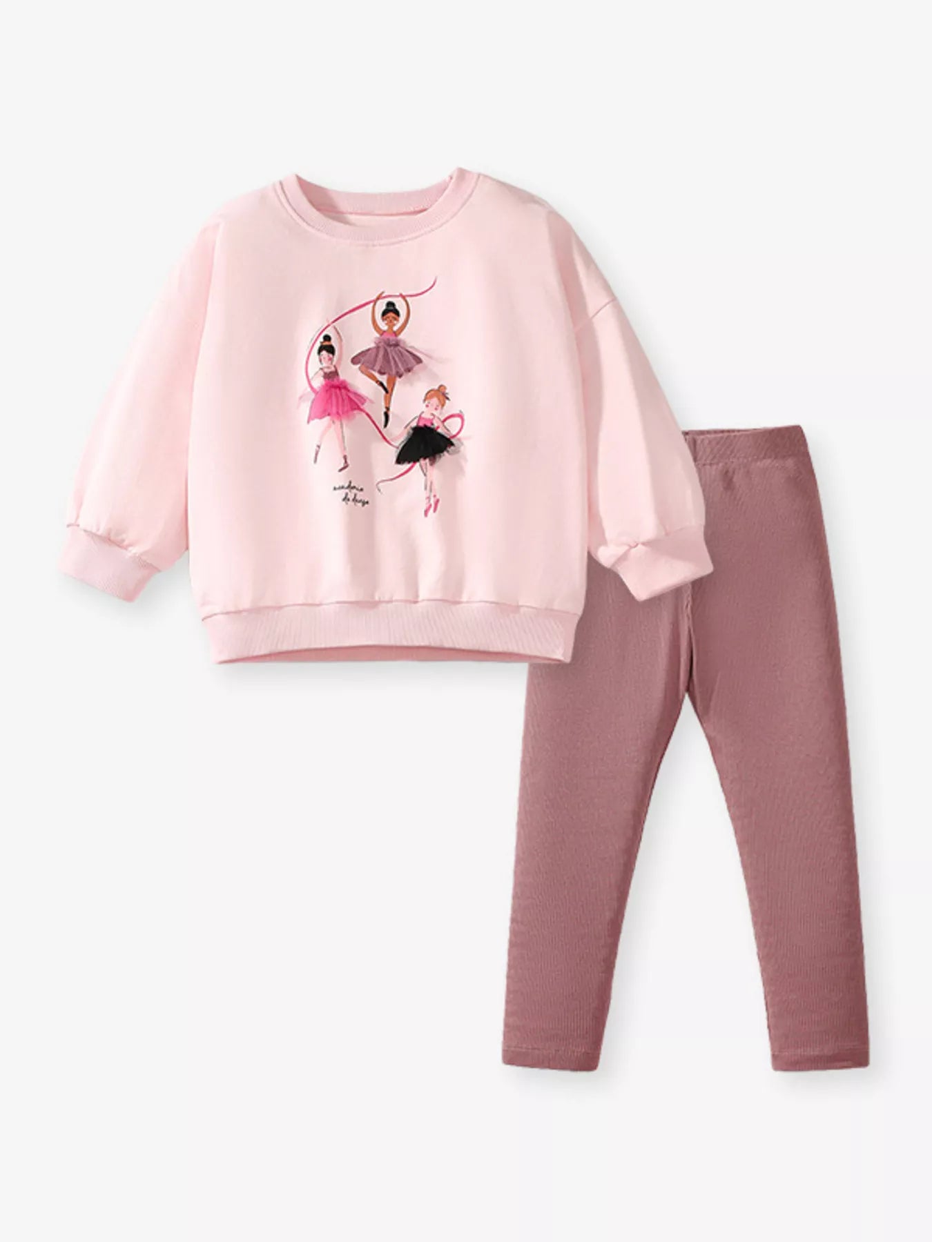 Children's Ballerina Sweatshirt & Leggings Set - Farnelli