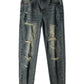 Men's Distressed Slim Fit Jeans - Farnelli