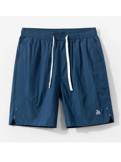 Men's Plus Size Drawstring Pocketed Shorts - Farnelli