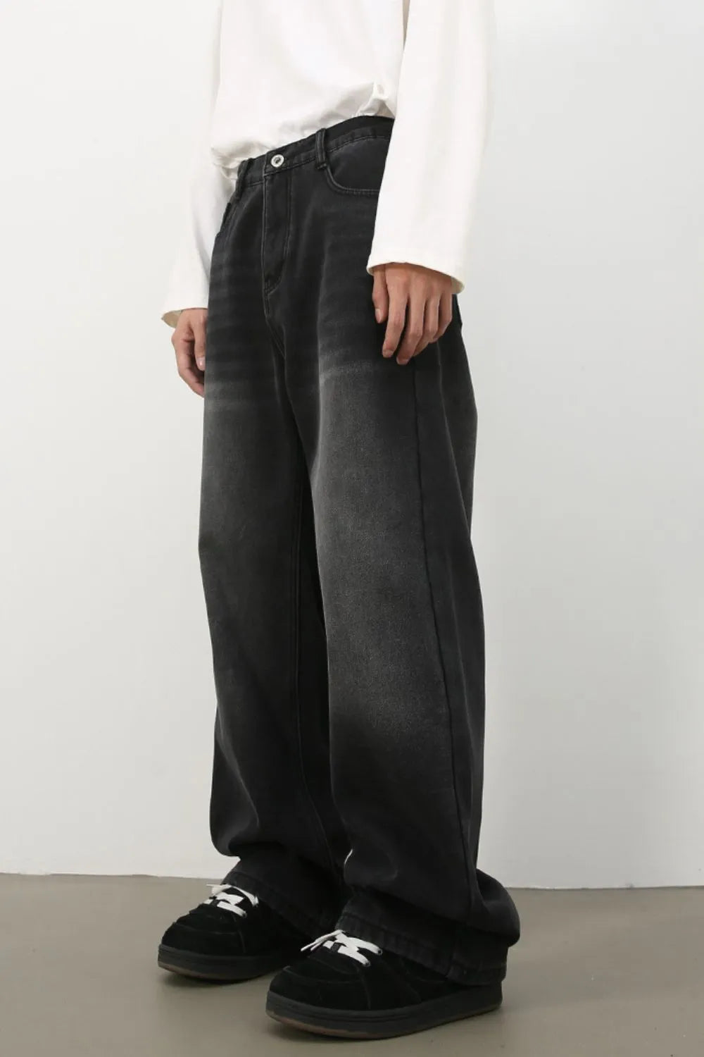 Men's Wide Leg Jeans - Farnelli