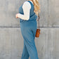 Double Take Full Size Sleeveless Straight Jumpsuit - Farnelli