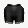 Full Size Lace Trim Shaping Shorts - Black