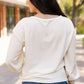 Ember Exposed Seam Knit Patchwork Top - Farnelli