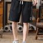 Men's Plus Size Casual Loose-Fit Drawstring Shorts - Farnelli
