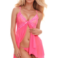 Jagged Hem Flyaway Babydoll