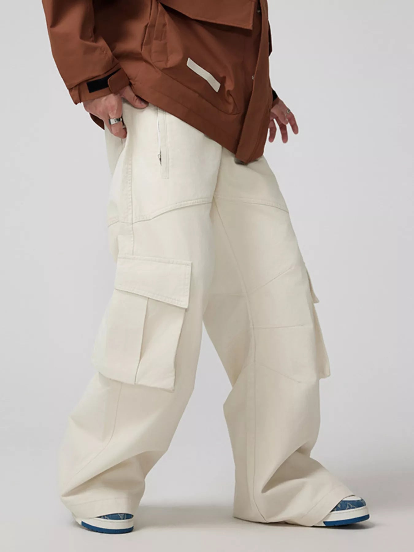 Men's Loose Fit Cargo Pants - Farnelli