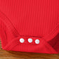 Children's First Christmas Bodysuit and Plaid Dress Outfit Set with Headband - Farnelli