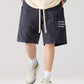 Men's Full Size Casual Cargo Shorts with Drawstring Plus Size - Farnelli