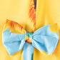 Children's Sunflower Ruffle Cap Sleeve Dress - Farnelli