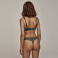 Sheer Lace Underwire Bra Emerald-4