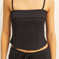 HYFVE Rib Knit Cami Top and Pants Set - Farnelli