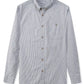 Men's Full Size Casual Striped Corduroy Shirt Plus Size - Farnelli