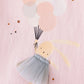 Children's Rabbit Long Sleeve Tulle Dress - Farnelli