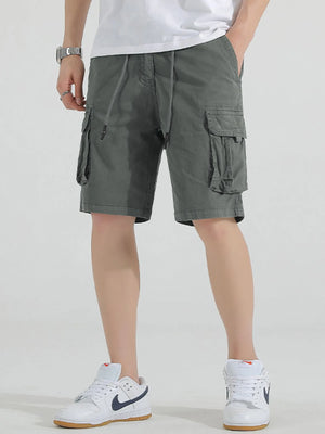 Men's Drawstring Cargo Shorts - Farnelli