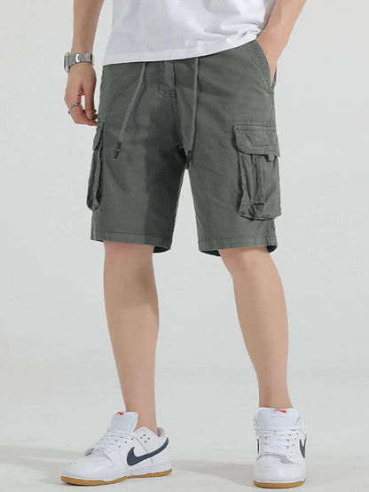 Men's Drawstring Cargo Shorts - Farnelli