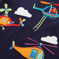 Children's Helicopter Short Sleeve T-Shirt - Farnelli