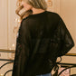 BiBi Granny Square Front Long Sleeve Top - Farnelli