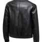 Men's Plus Size Zip Up Casual Leather Jacket - Farnelli